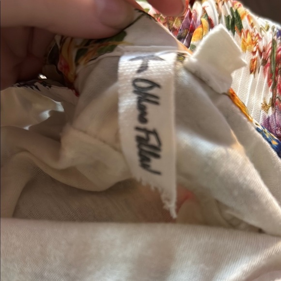 Colorful Floral Halter Dress - Picture 2 of 6